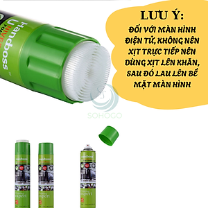 Chai xịt tẩy rửa đa năng Handboss – Dạng bọt tiện lợi, làm sạch mọi bề mặt 650ml-Hàng nhập khẩu