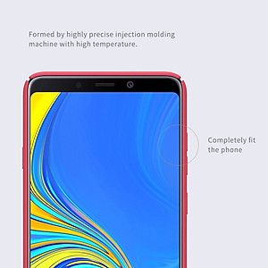 Ốp lưng sần cho Samsung Galaxy A9 2018 / A9 Star Pro hiệu Nillkin (Đính kèm phụ kiện ngẫu nhiên) - Hàng chính hãng