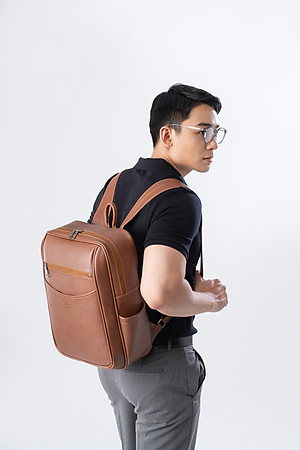 Balo Lata ( Thời trang nam công sở cỡ lỡn - Balo da BAL66 )