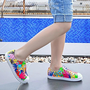 Giày nhựa WNC NATIVE trẻ em họa tiết 2021 - Chất liệu nhựa EVA mềm, siêu nhẹ, không thấm nước và chống trơn trượt
