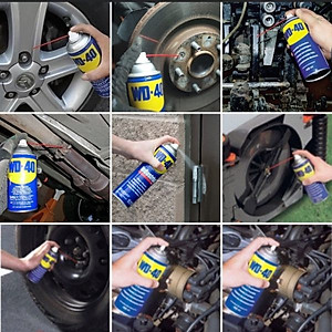 Dầu Bôi Trơn Chống Rỉ Sét Làm Sạch Thẩm Thấu Chống Ẩm Bảo Vệ WD-40 (412ml)