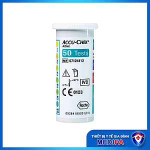 Hộp 50 Que Thử Đường Huyết ACCU-CHEK Active