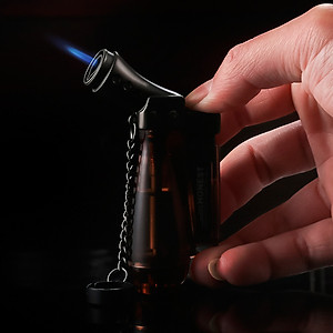 Vỏ Hột Quẹt Bật Lửa Khò 1 Tia Honest BCZ 185 Thiết Kế Nhỏ Gọn Đẹp Độc Lạ Lửa Khò Mạnh Mẽ - Dùng Gas Cao Cấp