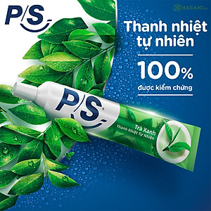 Combo 2 Kem Đánh Răng P/S Nature Essential Green Tea Trà Xanh 230g