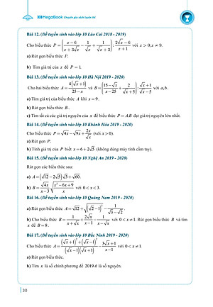 Sách Chinh Phục Luyện Thi Vào 10 Môn Toán Theo Chủ Đề