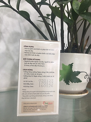 Bình vị Thái Minh- Giảm viêm loét dạ dày, trào ngược dạ dày, thực quản