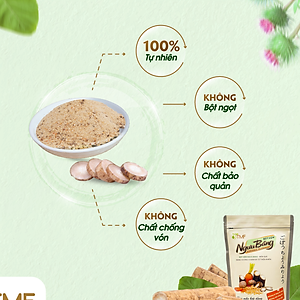 Bột nêm ngưu báng 200g TÂM MINH FOODS thuần chay không bột ngọt
