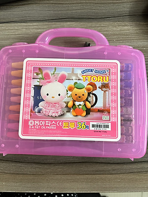 Sáp Dầu Đông A Vali Dooly 36 Màu