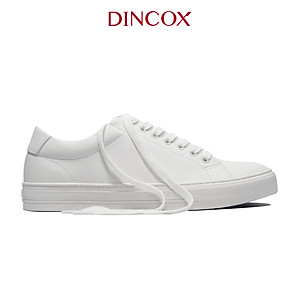 Giày Sneaker Da Unisex DINCOX D20 White Năng Động Cá Tính