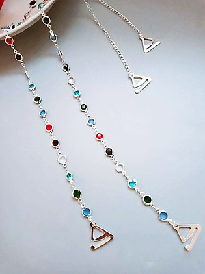 Dây đeo áo con dây giữ áo lót bra dây áo ngực hạt đá sang chảnh