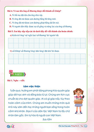 Bài Tập Hằng Ngày Tiếng Việt Lớp 3 - Kết Nối Tri Thức - Học Kì 1