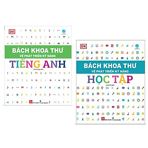 Combo 2Q: Bách Khoa Thư Về Phát Triển Kỹ Năng - Học Tập + Bách Khoa Thư Về Phát Triển Kỹ Năng - Tiếng Anh