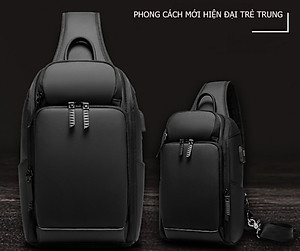 Túi đeo ngực,đeo chéo phong cách châu âu đã tích hợp công nghệ 4.0