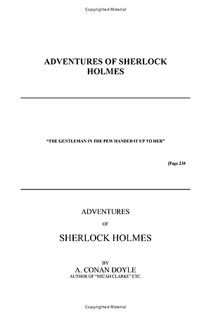 Sách The Adventures Of Sherlock Holmes (Collins Classics)