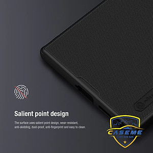 Ốp lưng cho Samsung S24 Ultra, Samsung S24 Plus, Samsung S24 hiệu NILLKIN Super Frosted Shield lưng sần viền mềm, bảo vệ camera, chống sốc, chống trơn, chống vân tay cao cấp - Hàng chính hãng.