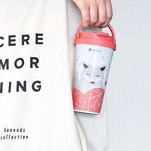 Cốc (Ly) cách nhiệt, giữ nhiệt DandiHome inox 304 (500ml)