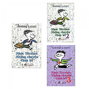 Combo Trọn Bộ 3 Tập Nhóc Nicolas: Những Chuyện Chưa Kể (Tặng Bookmark Thiết Kế)