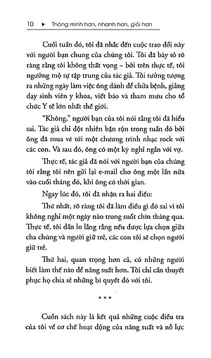 Sách Thông Minh Hơn, Nhanh Hơn, Giỏi Hơn (Tái Bản 2018)