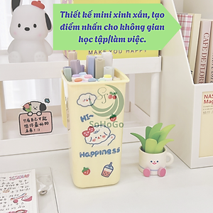Hộp Đựng Mini Kiểu Thùng Rác Cute -Thùng Rác Mini Trang Trí Đa Năng