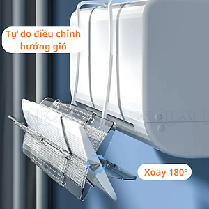Tấm Chắn Gió Máy Lạnh, Chống Gió Điều Hòa Chuyển Hướng Gió Trực Tiếp Ngăn Bệnh Hô Hấp An Toàn Cho Trẻ Em Mẹ Bầu Legaxi