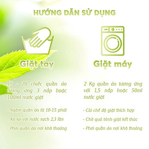 Nước giặt sinh học SONA 4.2L giặt xả quần áo 2 trong 1 hương hoa tự nhiên 