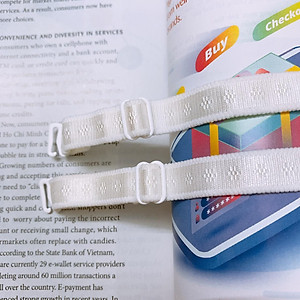 1 CẶP DÂY ÁO LÓT THAY THẾ, DÂY ÁO MÀU