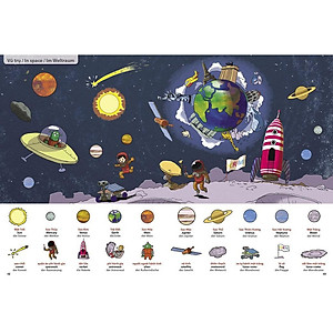 Từ Điển Việt-Anh-Đức Bằng Tranh: Thế Giới Quanh Em - My Little World - Meine Kleine Welt