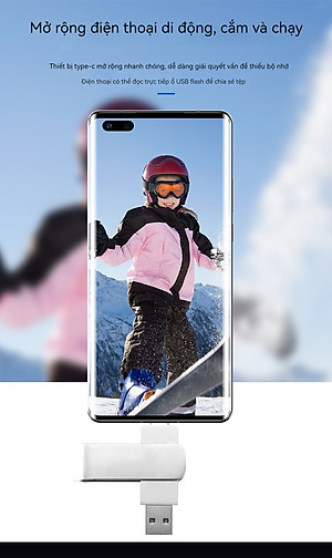 USB CRAZY COOL 64Gb - USB 3.0 64GB Đầu Nối Kép Với 2 Cổng USB Type-C Và USB Type-A - Tương Thích MAC / PC Chuẩn Giao Tiếp USB 3.0 Và 2.0 - Hàng Chính Hãng