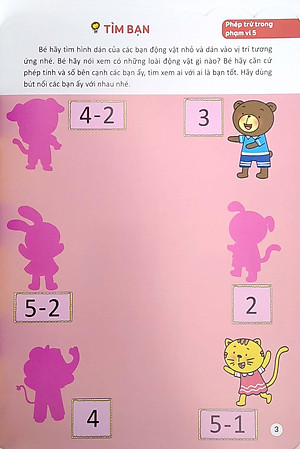 Sách Bóc Dán Hình Thông Minh Phát Triển Khả Năng Tư Duy Toán Học IQ EQ CQ (5-6 Tuổi) - 198 Sticker (Quyển 1)