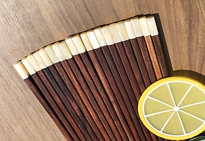 Bộ 10 đôi đũa gỗ trắc DandiHome cao cấp