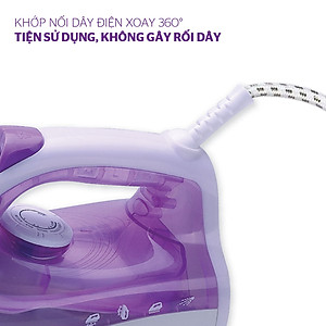 Bàn Ủi Hơi Nước Sunhouse SHD2063P (1600W) – Hàng Chính Hãng