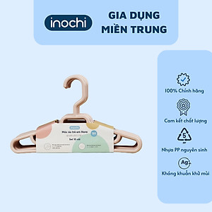 Set 10 chiếc móc áo trẻ em Hara 181 hàng cao cấp - giao màu ngẫu nhiên