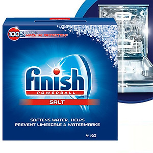 Muối rửa bát Finish Dishwasher Salt 4kg QT017389