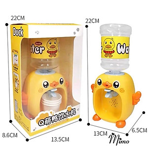 Bình Nước Mini Kèm Cốc Vui Nhộn Dành Cho Bé Thiết Kế Hình Con Vịt Hot Của Năm