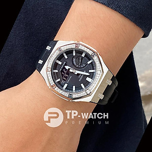 Đồng Hồ Nam Dây Nhựa G-Shock GA-2100-1A AP Custom Diamond Royal Oak (Special)