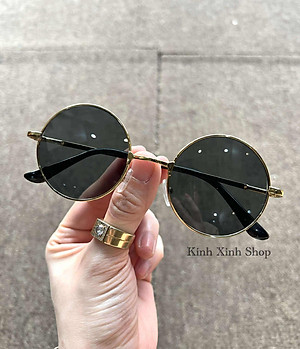 Kính râm trẻ em mắt tròn thầy bói cho bé