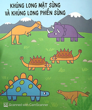 Sách Cùng Vẽ Khủng Long - Các Bước Vẽ Cơ Bản