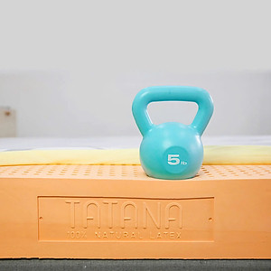 Nệm Cao Su Thiên Nhiên Tatana Standard, Mềm Mại Êm Ái Nâng Đỡ Cột Sống, Kháng Khuẩn Bảo Hành 10 Năm