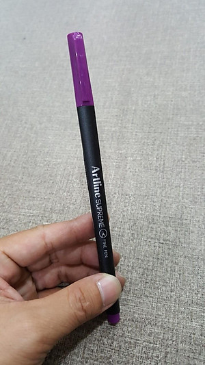 Bút Lông Kim Artline Supreme (0.4mm) - Tím Đậm