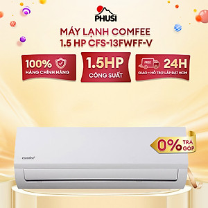 Máy Lạnh Comfee 1.5 HP CFS-13FWFF-V - hàng chính hãng - chỉ giao HCM