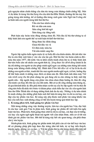 Những Điều Cần Biết Bồi Dưỡng Học Sinh Giỏi Ngữ Văn Lớp 9 (Phiên Bản Mới Nhất)