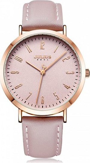 Đồng hồ Julius dây da Hàn Quốc JA-1017