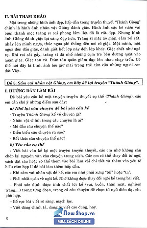 Sách Những Đoạn & Bài Văn Hay Lớp 6 (Biên Soạn Theo Chương Trình Mới)