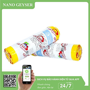 Bộ 3 lõi lọc nước 123 dùng cho các dòng máy UF, Lõi PP.2IN1.GAC, Cation, CBC - Hàng Chính Hãng