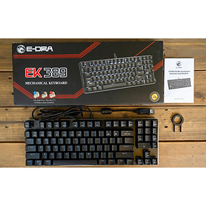 Bàn phím cơ E-Dra EK389 TKL - Hàng chính hãng