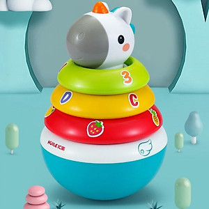 Đồ Chơi PEEK A BOO Đồ Chơi Lật Đật Thả Vòng 3136