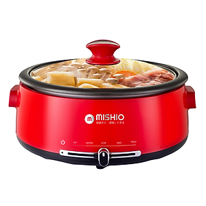 Nồi lẩu điện lòng 4L có thể tách rời Mishio MK348-Hàng chính hãng