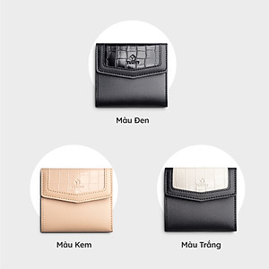 Ví Yuumy ( Thời trang nữ dáng cầm tay nhỏ gọn - Ví da Seasand YV95 )