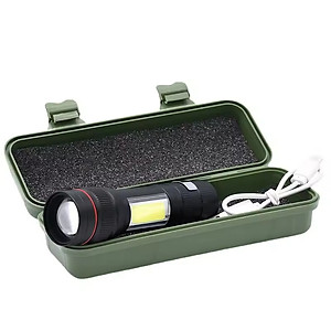 Đèn pin sạc cầm tay chống nước TERINO T1012 - Hàng chính hãng