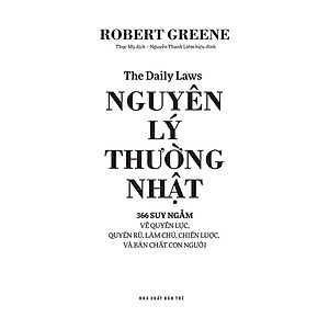 Sách Nguyên lý Thường nhật: 366 Suy ngẫm về Quyền lực, Quyến rũ, Làm chủ, Chiến lược, và Bản chất con người